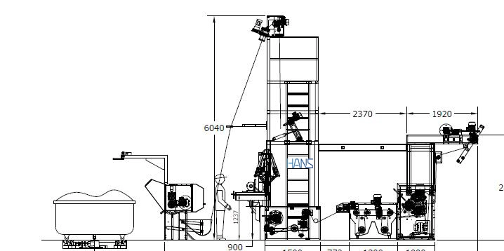 Texile Dyeing Finishing Circular Knitted Woven Fabric Slitting Rope Opening Washing Machine